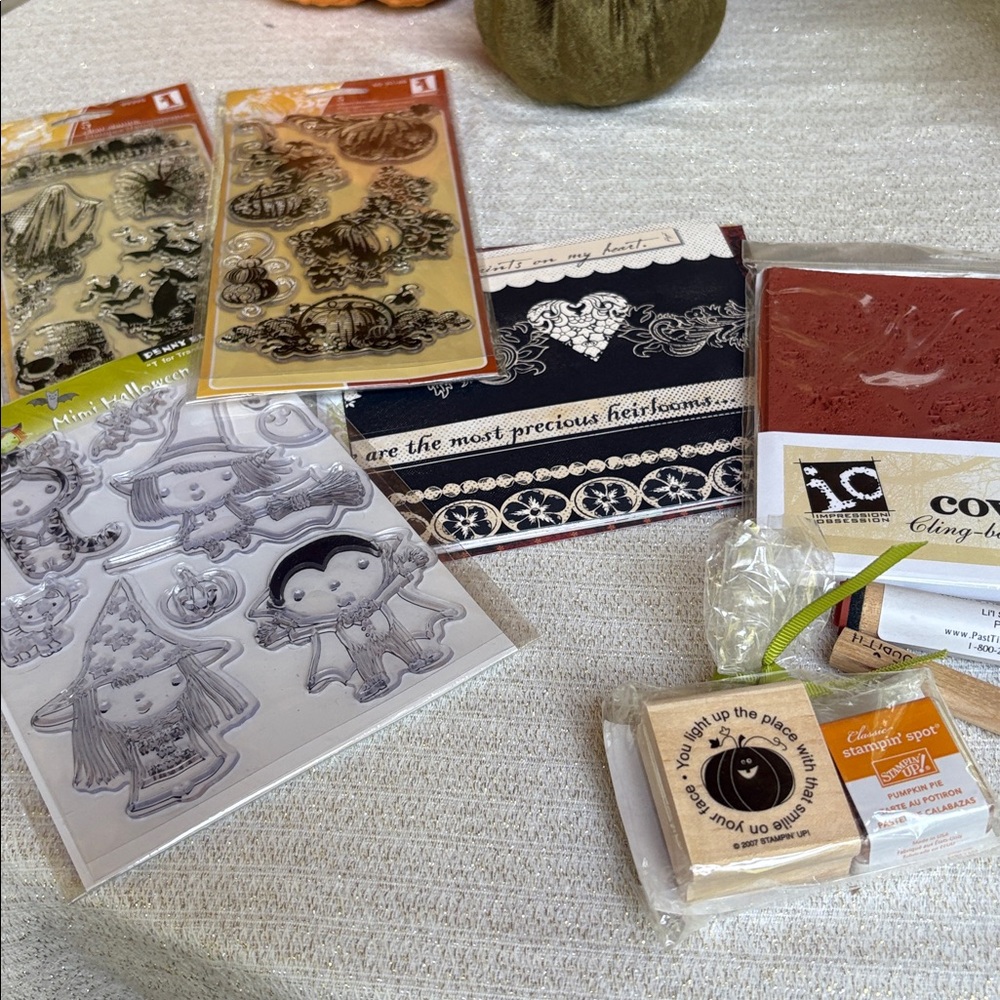 Inkadinkado | Penny Black l Satmpin’ Up Halloween Stamper Lot